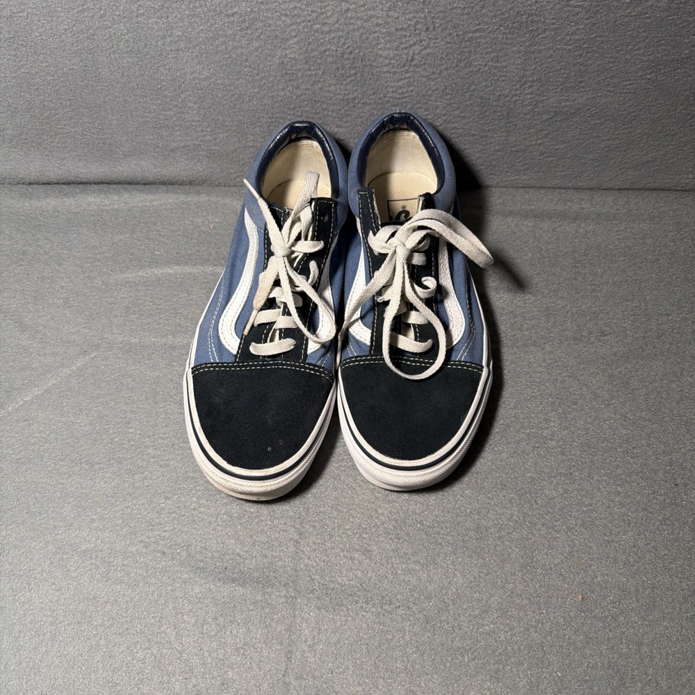 Vans Off The Wall Unisex Blue-Black Suede Sneaker Men 6 Women 7.5 Shoe 500714 - Picture 3 of 7